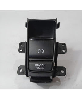 Botão Comando Freio Mão Elétrico Hrv 2016 - 2021 Preto