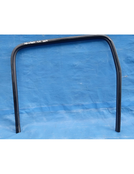 Moldura Vidro Porta Traseiro Esquerdo Aircross 2014 Preto