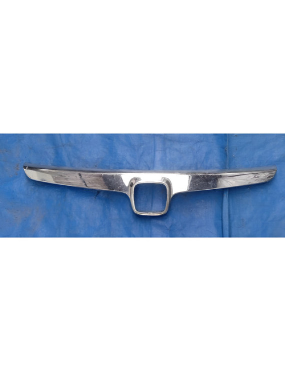 Friso Parachoque Dianteiro New Civic 2007 - 2011  Prateado