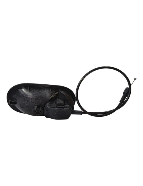 Maçaneta Interna Traseira Esquerda Megane 2008 Preto Dianteira/traseira