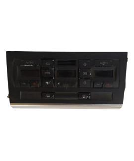 Comando Ar Condicionado Audi A4 2001 - 2006 Preto