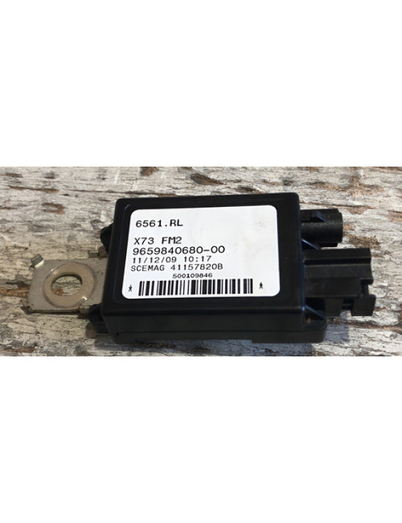 Módulo Amplificador Antena C5 2009 - 2012 / 9659840680 Preto