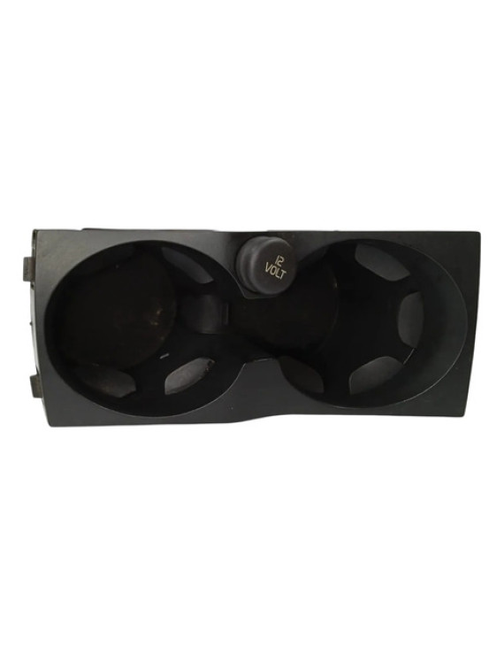 Porta Copos Console Volvo Xc60 2010 2011 2012 - Preto