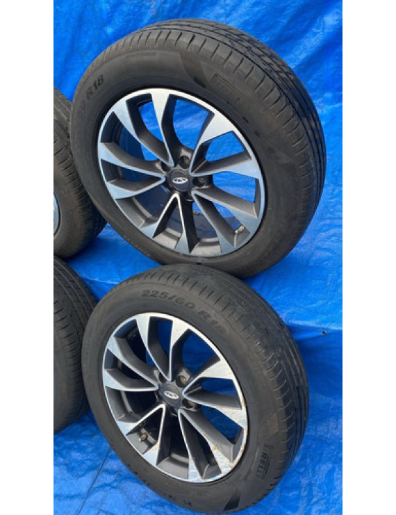 Jogo De Rodas Aro 18 Chery Tiggo 7 2021 2022