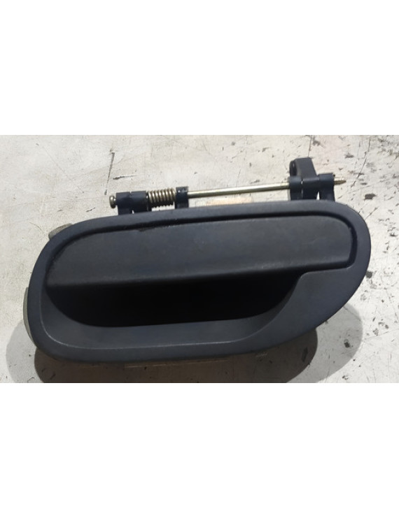 Maçaneta Externa Traseira Esquerda Volvo S40 V40 1997 - 2003 Preto
