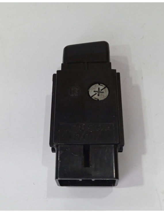 Botão Pisca Alerta Prévia 1990 - 1999 Preto
