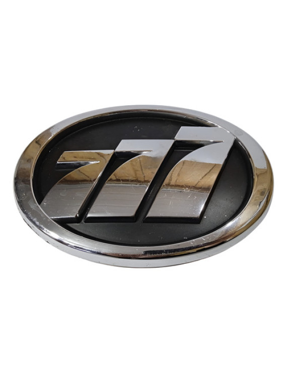 Emblema Traseiro Lifan X60 2014 2015 2016 2017 2018 - Prateado