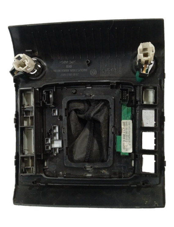 Moldura Manopla Câmbio Aut Amarok 2012 2013 2014 2015 Preto