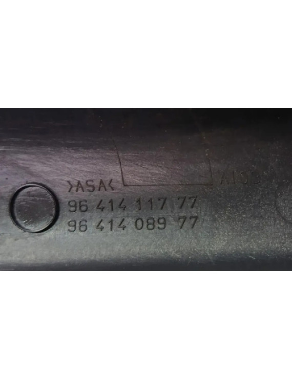 Moldura Acabamento Rack Teto D D  Peugeot 307 Sw 2001 - 2008 Prateado
