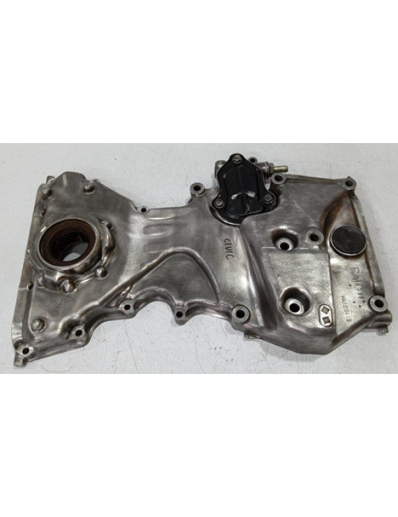 Tampa Lateral Motor Bomba Óleo Civic 1.8 2007 - 2011