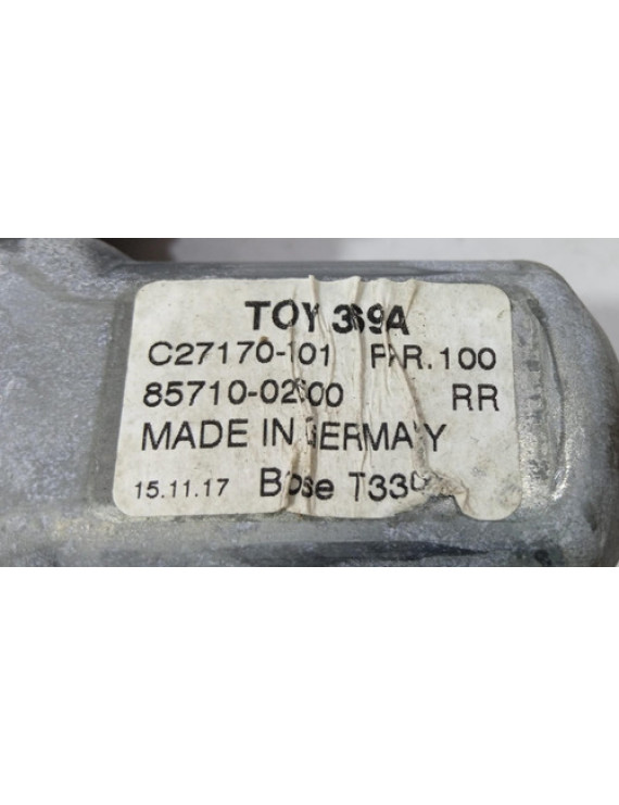 Maquina De Vídro Traseira Esquerda Corolla 2015 - 2019