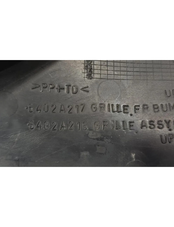 Grade Frontal Superior Asx 2010 - 2013 Detalhe Preto