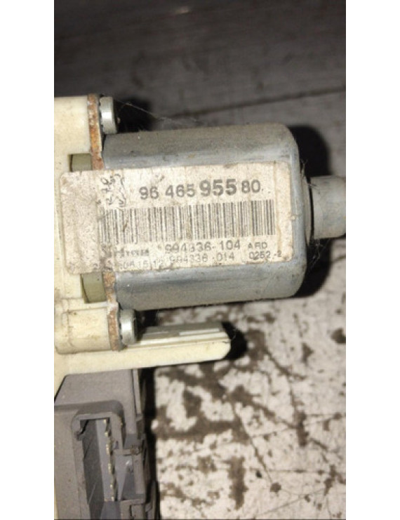 Motor Vidro Traseiro Direito Peugeot 407 2005 / 9646595580
