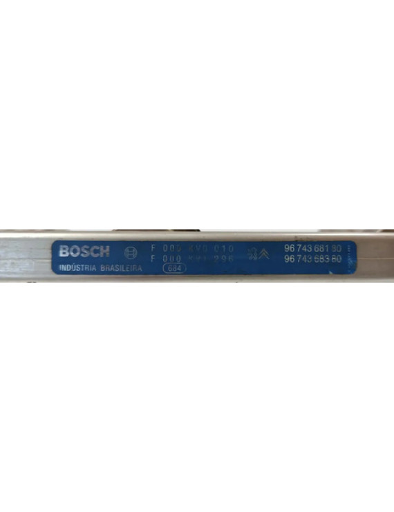 Flauta Bico Injetor Peugeot 208 308 1.6 2012 - 2021