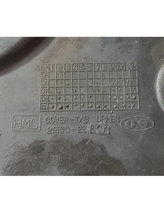 Tampa Correia Dentada Sportage Tucson I30 2.0 2008 - 2014 Preto