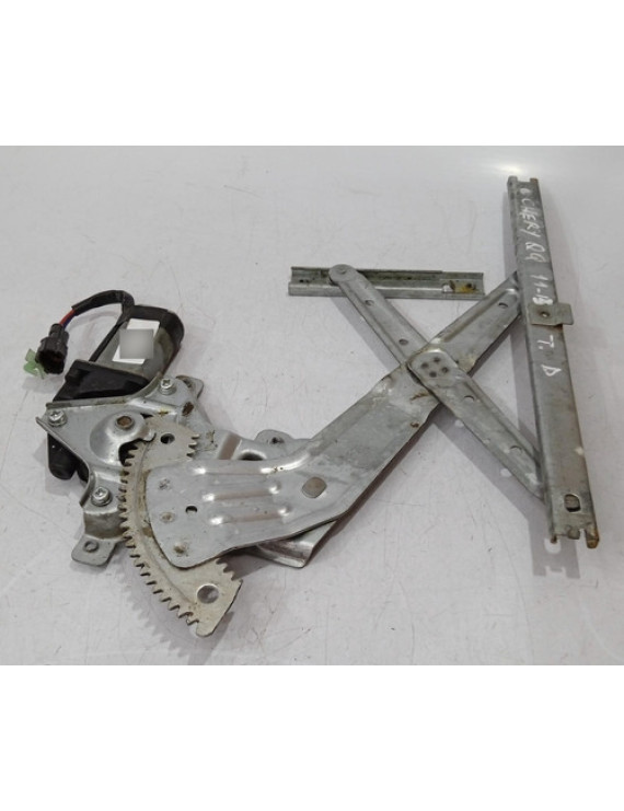Máquina De Vidro Traseiro Direito Chery Qq 2011 - 2015