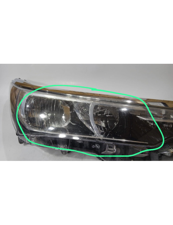 Farol Direito Led Corolla 2017 Detalhes Direito/passageiro
