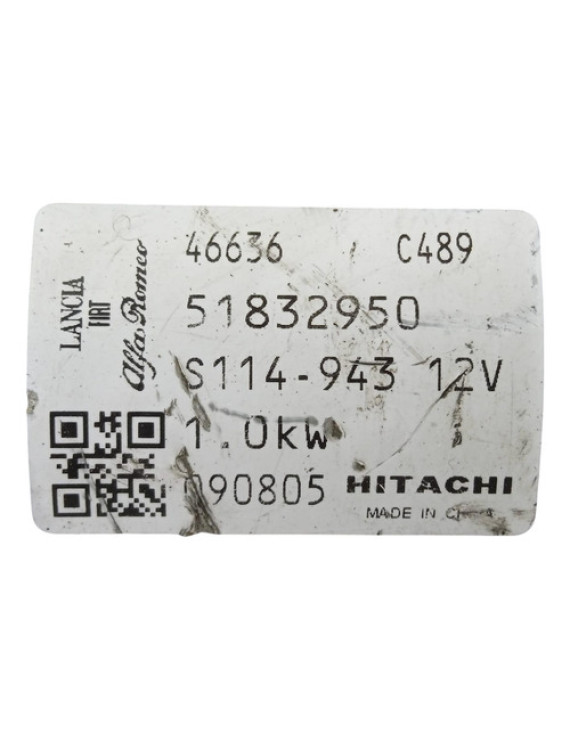 Motor Arranque Fiat 500 Bravo Punto 1.4 2009 - 2012