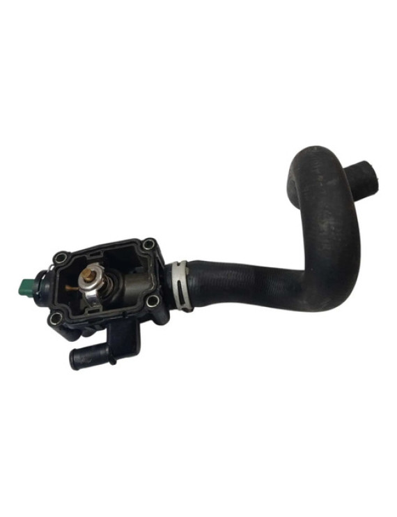 Carcaça Válvula Termostática Peugeot 208 C3 1.6 2013 - 2019