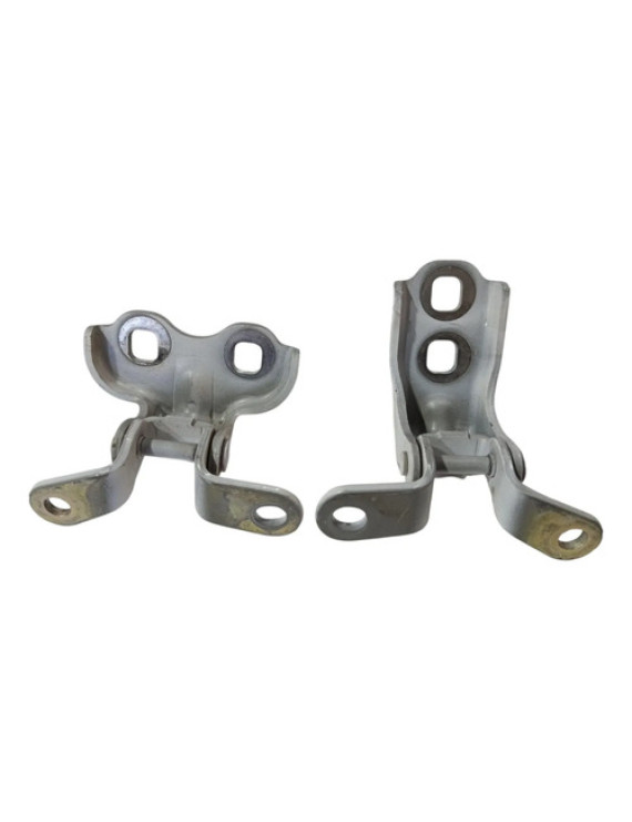 Par Dobradiça Porta Dianteira Esquerda Onix 2013 - 2018