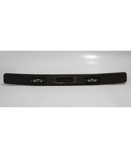Moldura Luz Placa Maçaneta Tampa Volvo Xc60 2012 - 2016 Preto Traseira