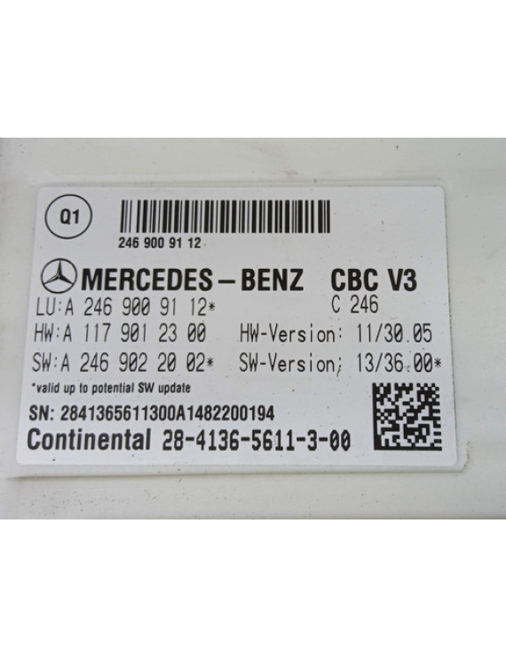 Módulo Central Bsi Mercedes Gla 200 2013 - 2018 A2469009112