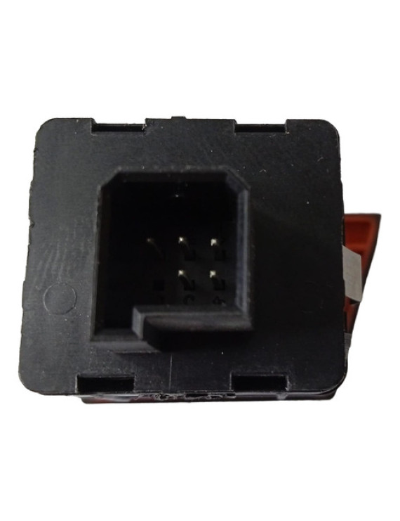 Botão Pisca Alerta Onix 2013 2014 2015 2016 2017 2018 2019 Preto