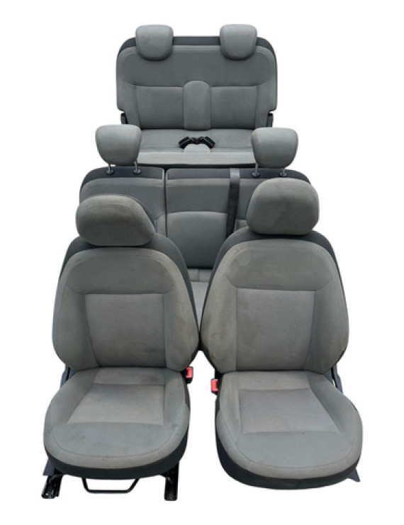 Jogo De Bancos 7 Lugares  Spin 2015 2016 2017 2018 Preto