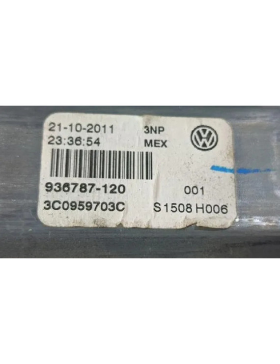 Motor Vidro Traseiro Esquerdo Jetta 2012 - 2016