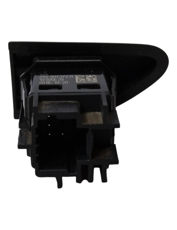 Botão Pisca Alerta Duster Oroch 2016 2017 2018 2019 Preto