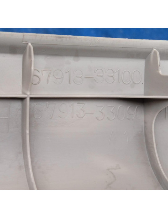 Acabamento Soleira Porta Dianteira Direita Lexus Es350 2009 Cinza