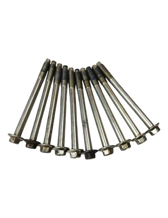 Kit Parafuso Sobre Cárter Fluence 2.0 2014 2015 2016 Cinza