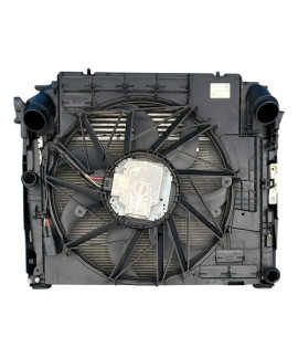 Kit Radiador Bmw X3 X4 2.0 Turbo 2013 2014 2015 2016 Preto