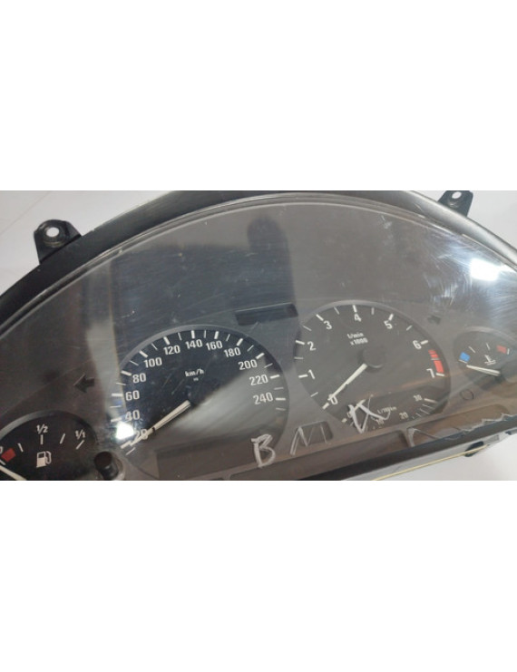 Painel De Instrumentos Bmw 318 2000 Manual / 8363748 Avaria Preto