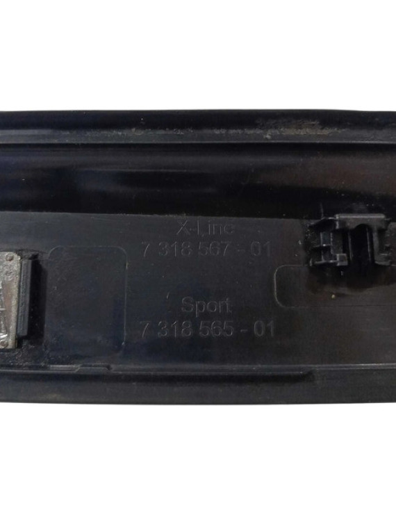 Soleira Porta Dianteira Esquerda Bmw X1 2012 2013 2014 2015 Preto