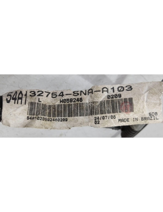 Chicote Porta Traseira Esquerda Honda New Civic 2007 - 2011