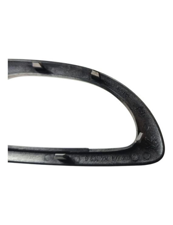 Moldura Maçaneta Traseira Direita Peugeot 307 2005 - 2011 Cinza Traseira