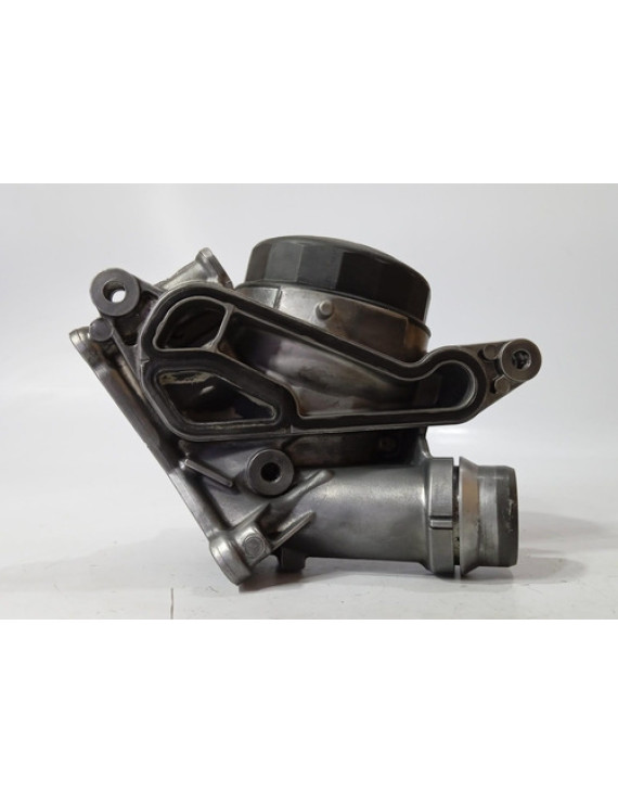 Suporte Filtro Óleo Bmw 320i 328i 2.0 N20 2013 - 2016 Preto