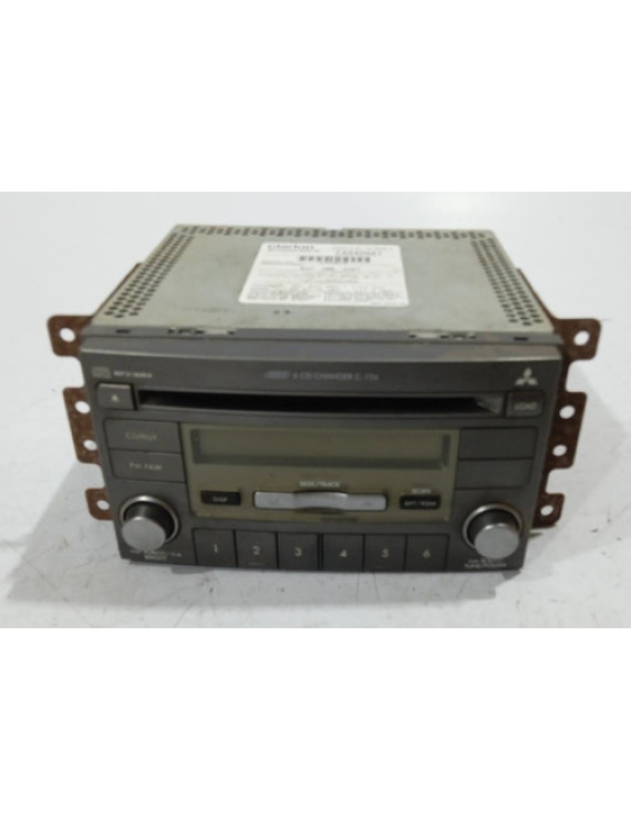 Rádio Cd Som Pajero Full Airtrek 2001 - 2007