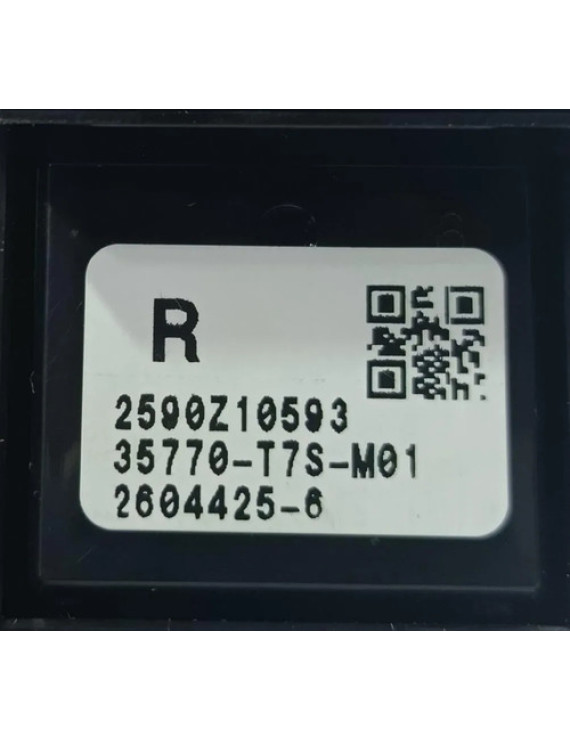 Botão Comando Vidro Traseiro Direito Hrv 2016 - 2020