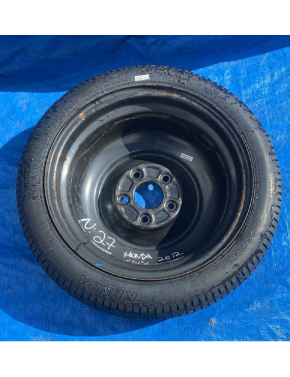 Estepe Fino Honda Civic Aro 15 2012 2013 2014 2015 2016