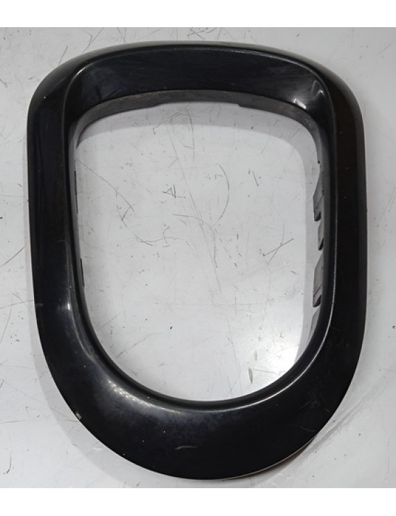 Moldura Alavanca Câmbio C3 2013 - 2019 Preto Lisa