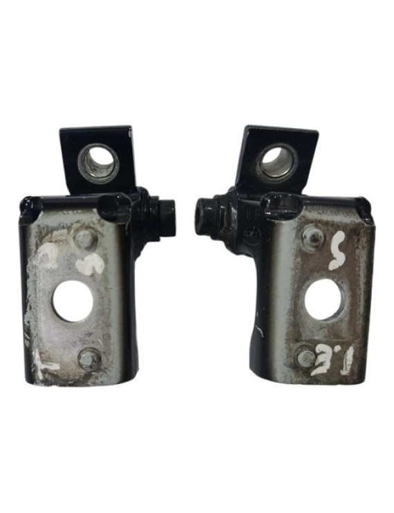 Par Dobradiça Porta Traseir Esquerda Peugeot 206 2007 - 2012