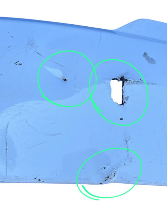 Parachoque Dianteiro Kia Cerato 2009 A 2012 Avaria Branco