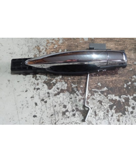 Maçaneta Externa Traseira Esquerda Jac T5 2016 2017 2018 Preto