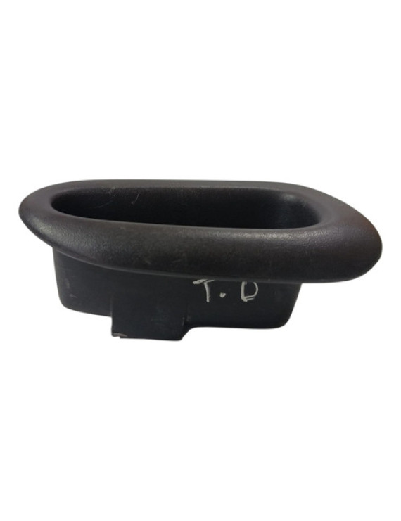 Puxador Porta Traseira Direita Peugeot 206 207 2007 - 2012 Preto