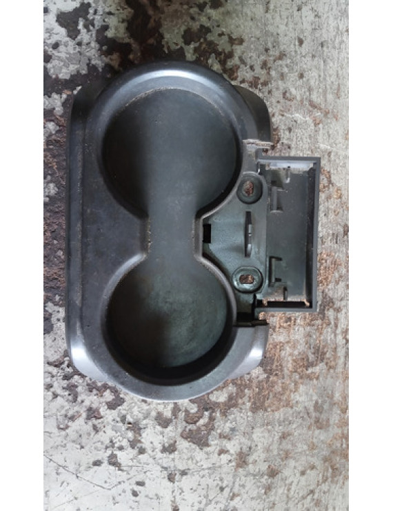 Porta Copos Traseiro Central Amarok 2012 Preto