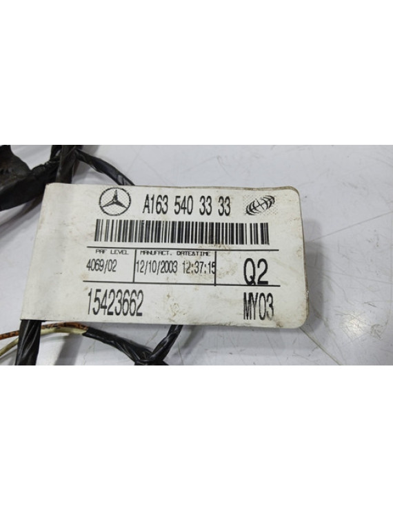 Chicote Tampa Traseira Mercedes Ml500 2004 2005 2006