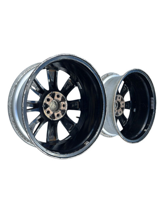 Jogo De Rodas Aro (18) Lancer 2013 A 2018 Prateado