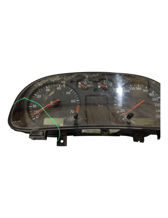 Painel Instrumentos Golf 2001 Detalhes - Preto